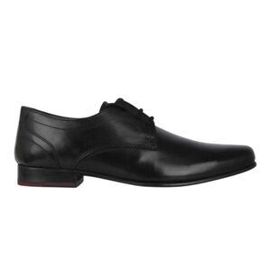 Firetrap Boys Savoy Leather Derby Shoes / Black